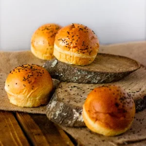 Pan de Hamburguesa Brioche